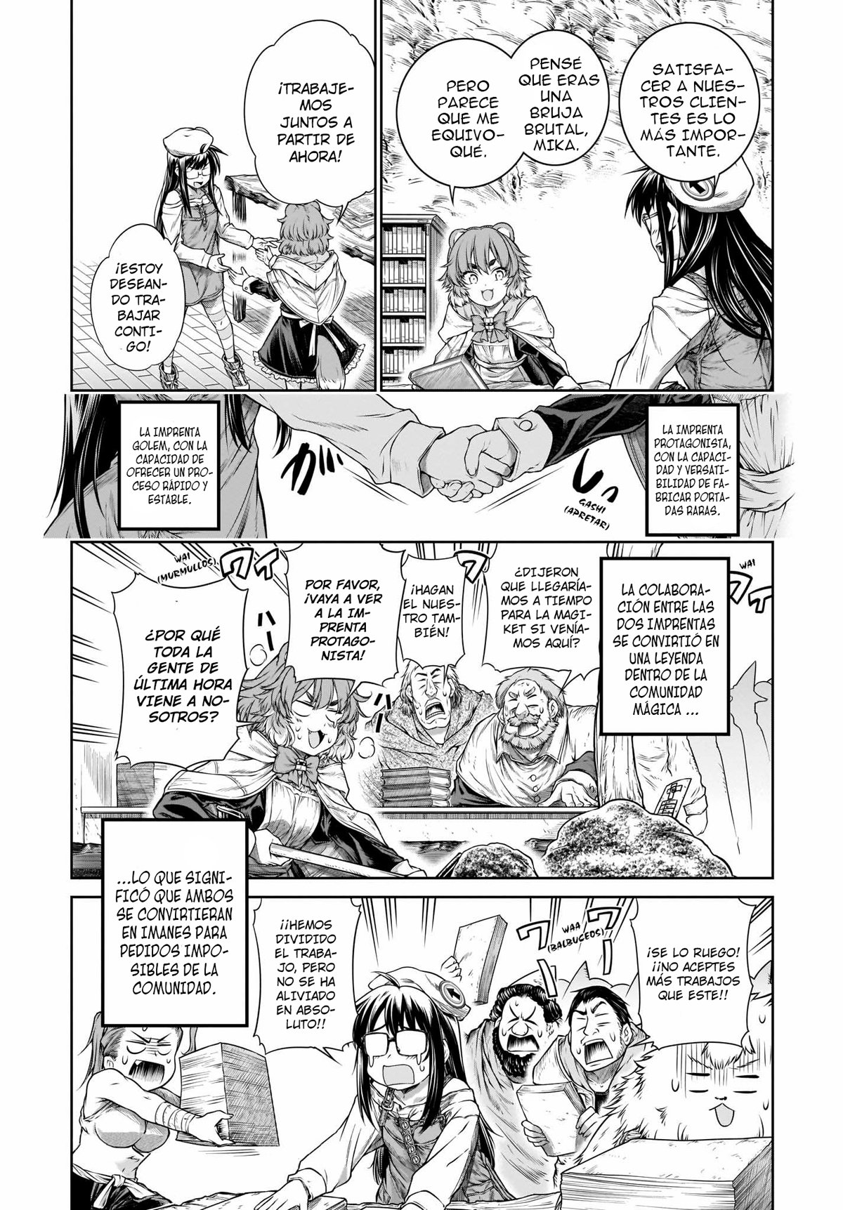 Read Mahoutsukai no Insatsujo ES Manga Online