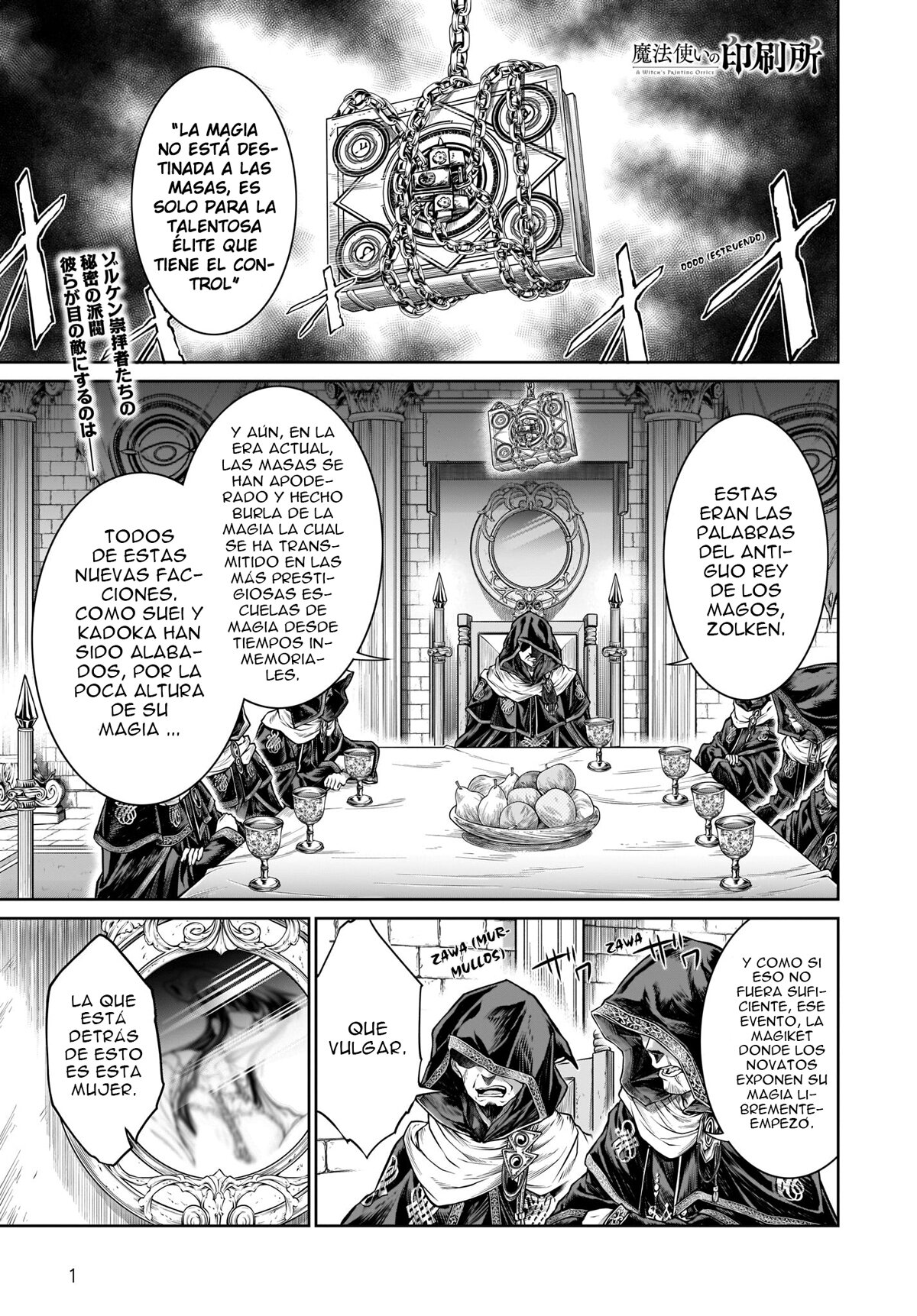 Read Mahoutsukai no Insatsujo ES Manga Online