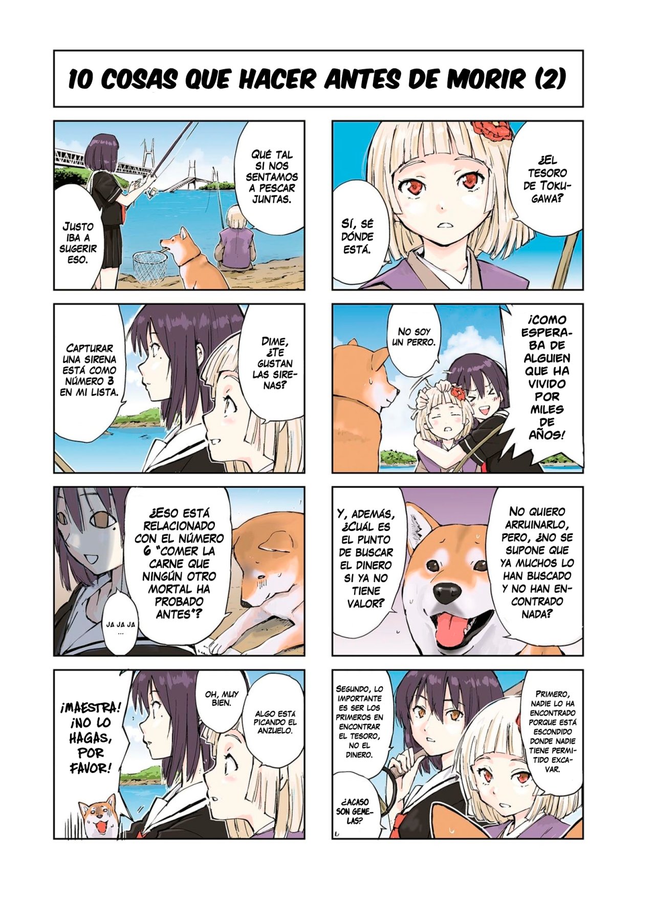 Read Sekai no Owari ni Shiba Inu to ES Manga Online