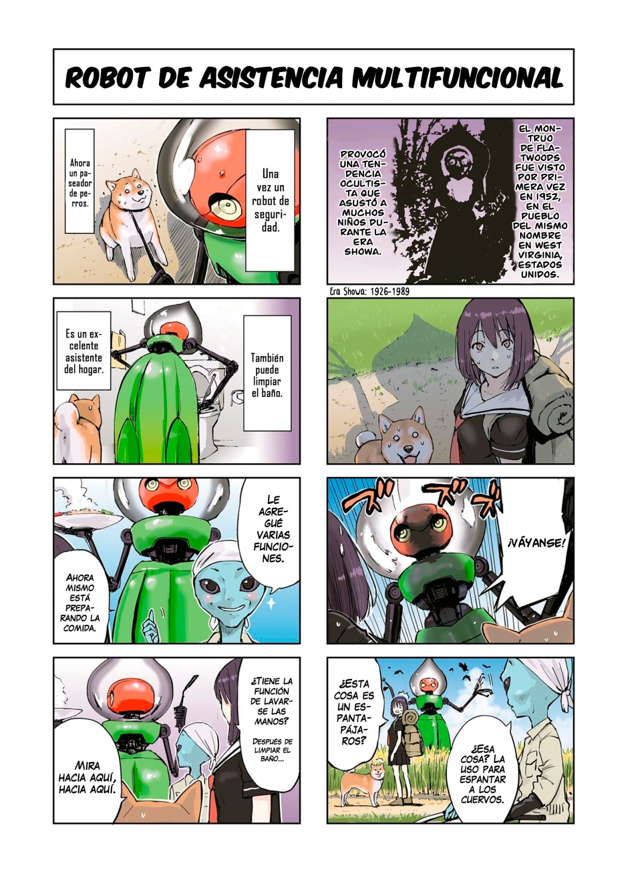 Read Sekai no Owari ni Shiba Inu to ES Manga Online