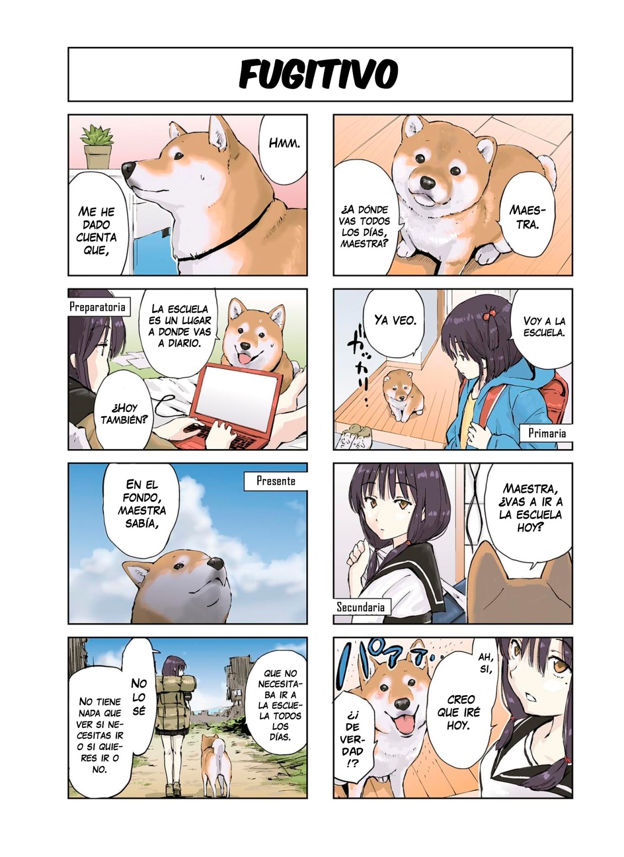 Read Sekai no Owari ni Shiba Inu to ES Manga Online