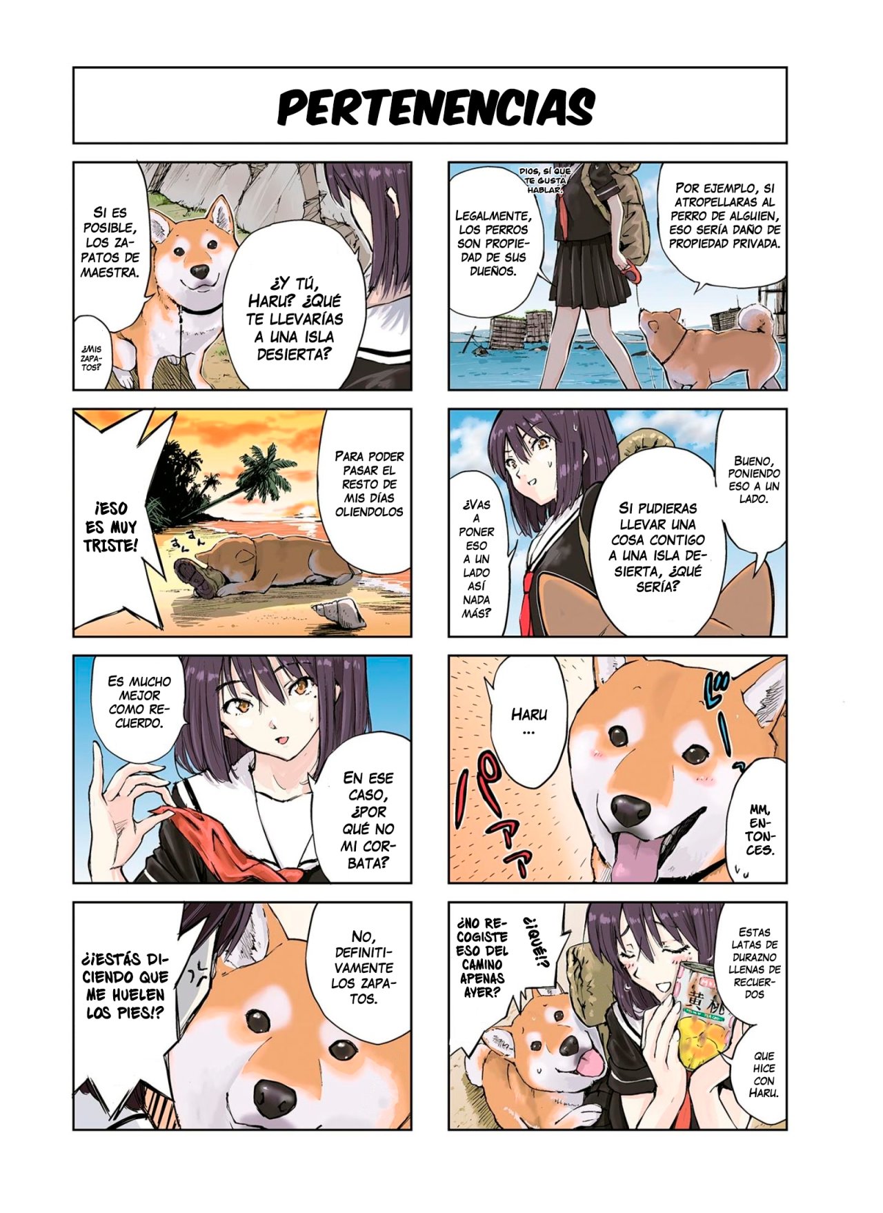 Read Sekai no Owari ni Shiba Inu to ES Manga Online
