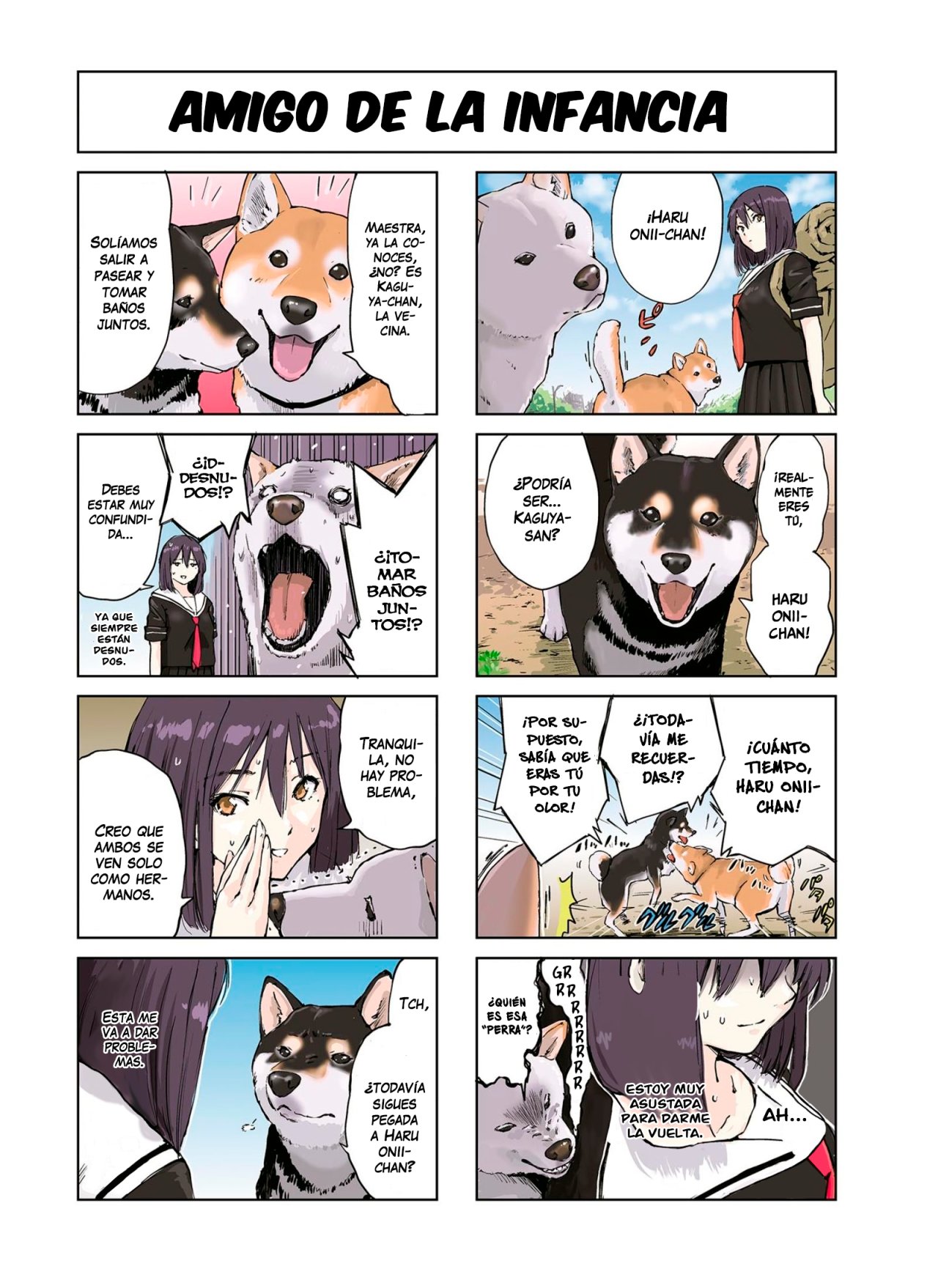 Read Sekai no Owari ni Shiba Inu to ES Manga Online