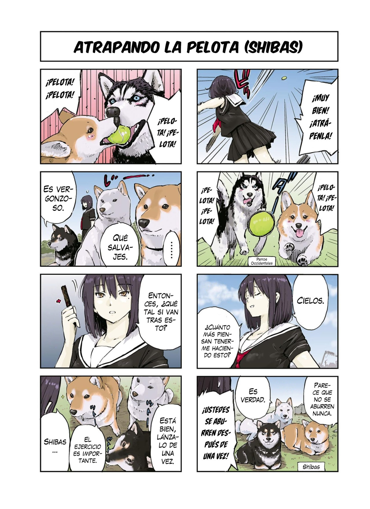 Read Sekai no Owari ni Shiba Inu to ES Manga Online