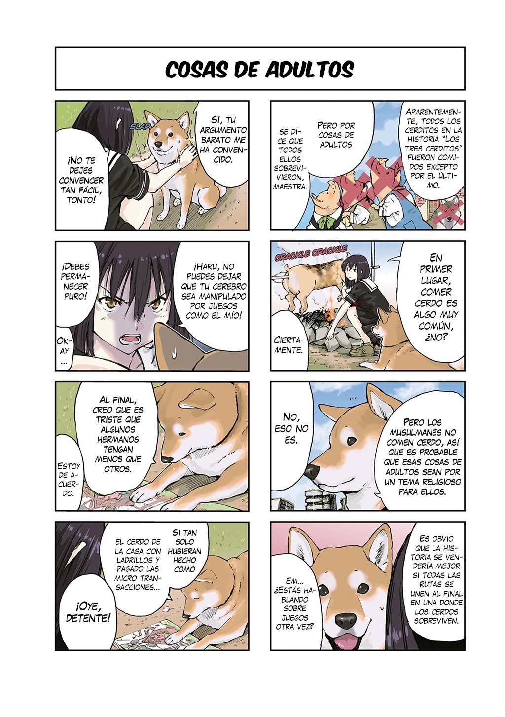Read Sekai no Owari ni Shiba Inu to ES Manga Online