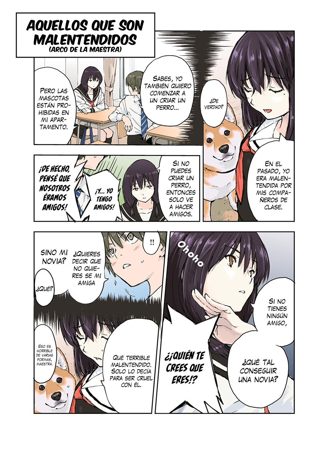 Read Sekai no Owari ni Shiba Inu to ES Manga Online