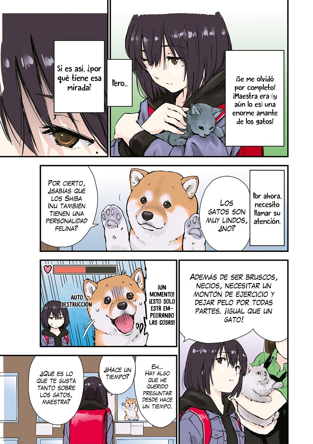 Read Sekai no Owari ni Shiba Inu to ES Manga Online