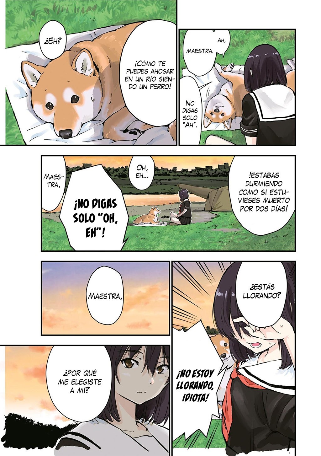 Read Sekai no Owari ni Shiba Inu to ES Manga Online