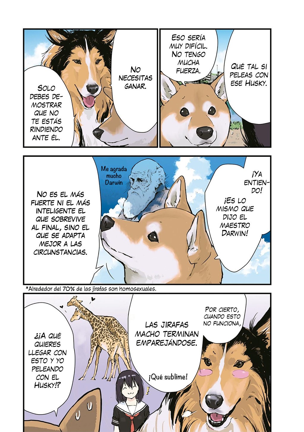 Read Sekai no Owari ni Shiba Inu to ES Manga Online