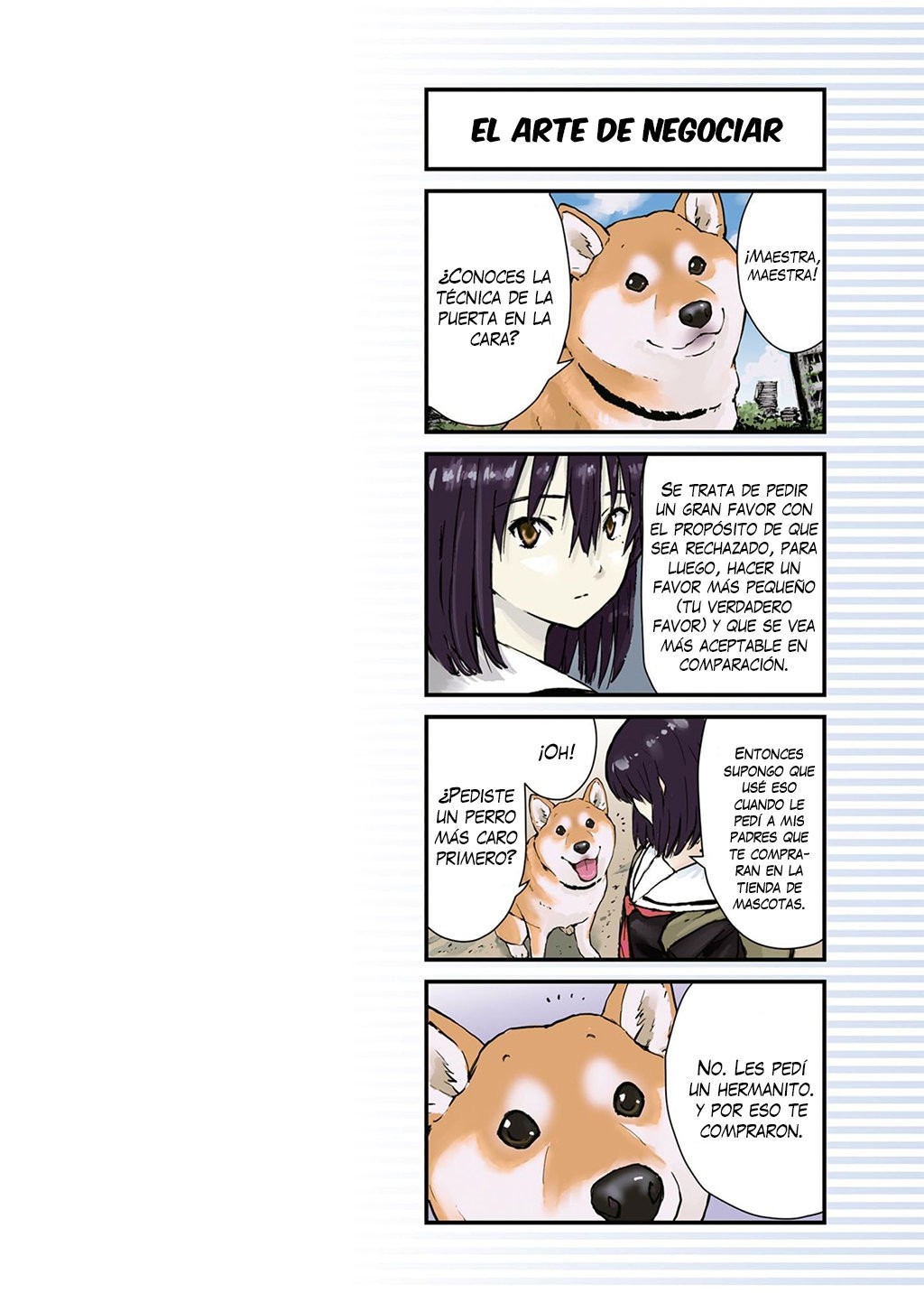 Read Sekai no Owari ni Shiba Inu to ES Manga Online