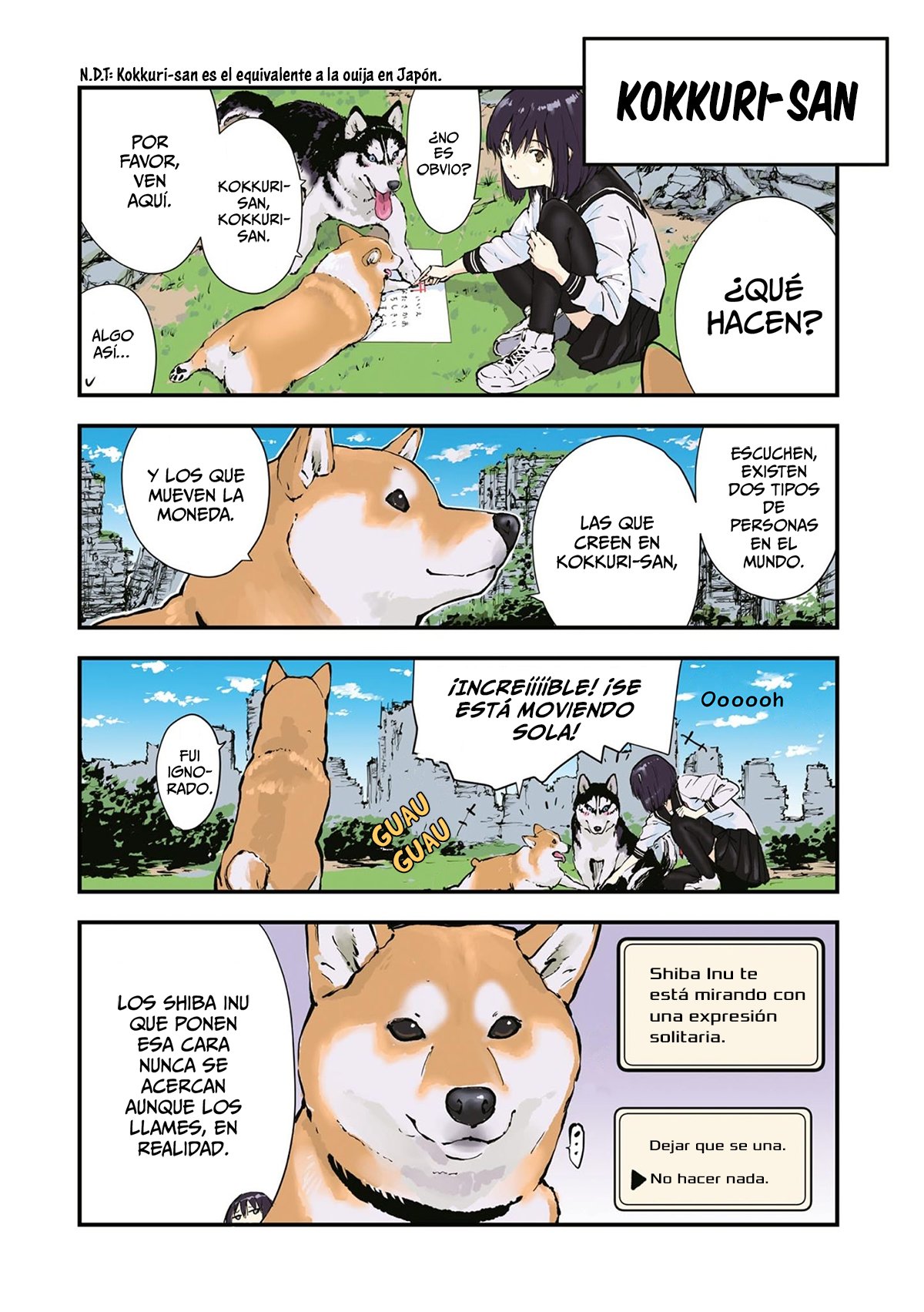 Read Sekai no Owari ni Shiba Inu to ES Manga Online