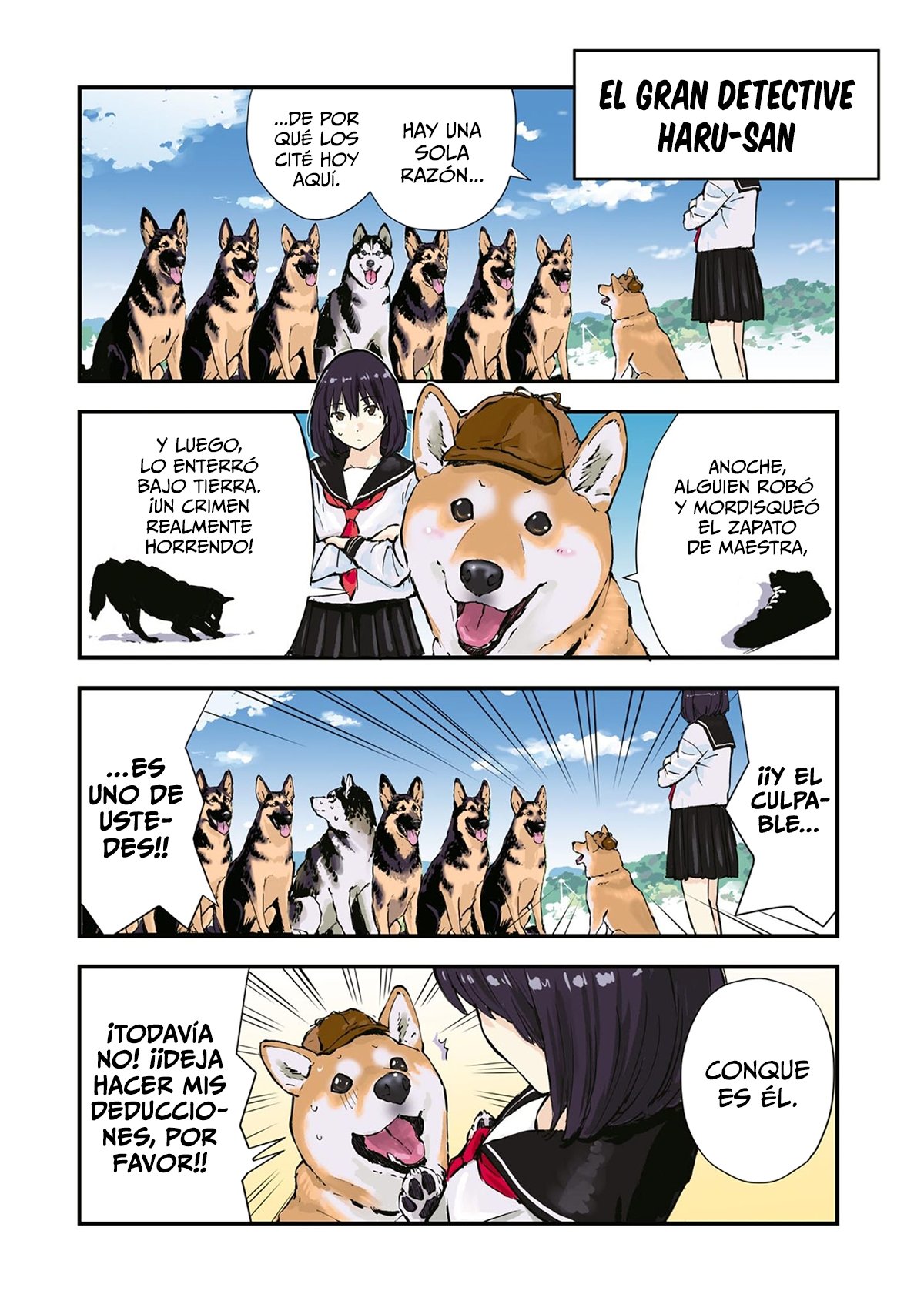 Read Sekai no Owari ni Shiba Inu to ES Manga Online