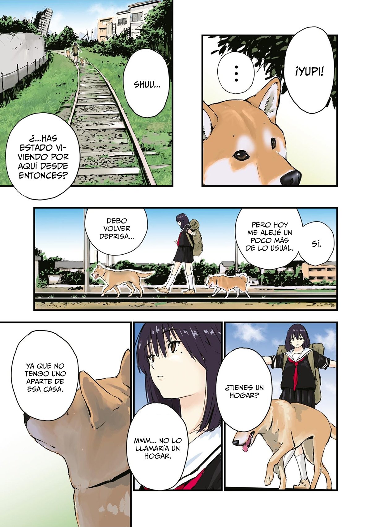 Read Sekai no Owari ni Shiba Inu to ES Manga Online