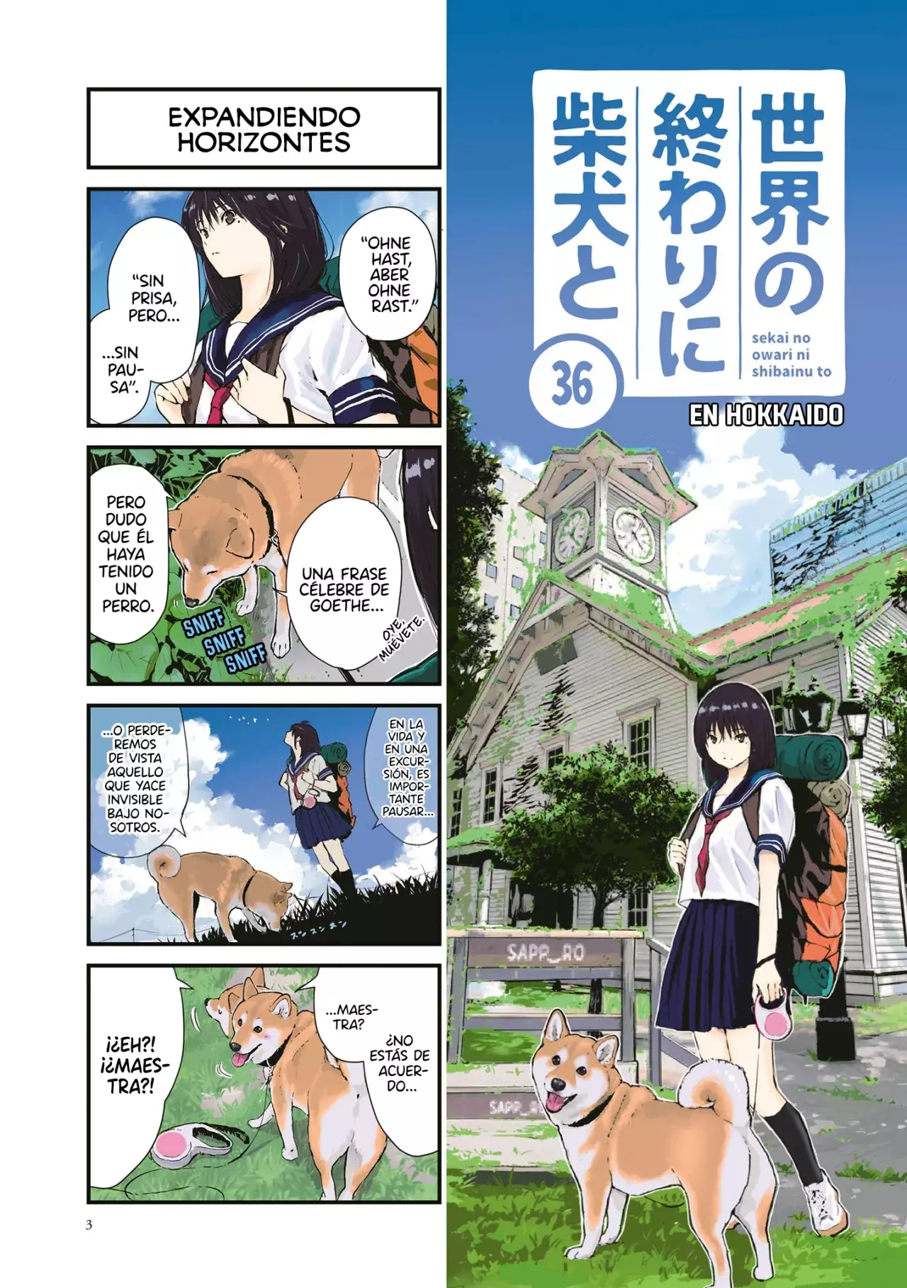 Read Sekai no Owari ni Shiba Inu to ES Manga Online