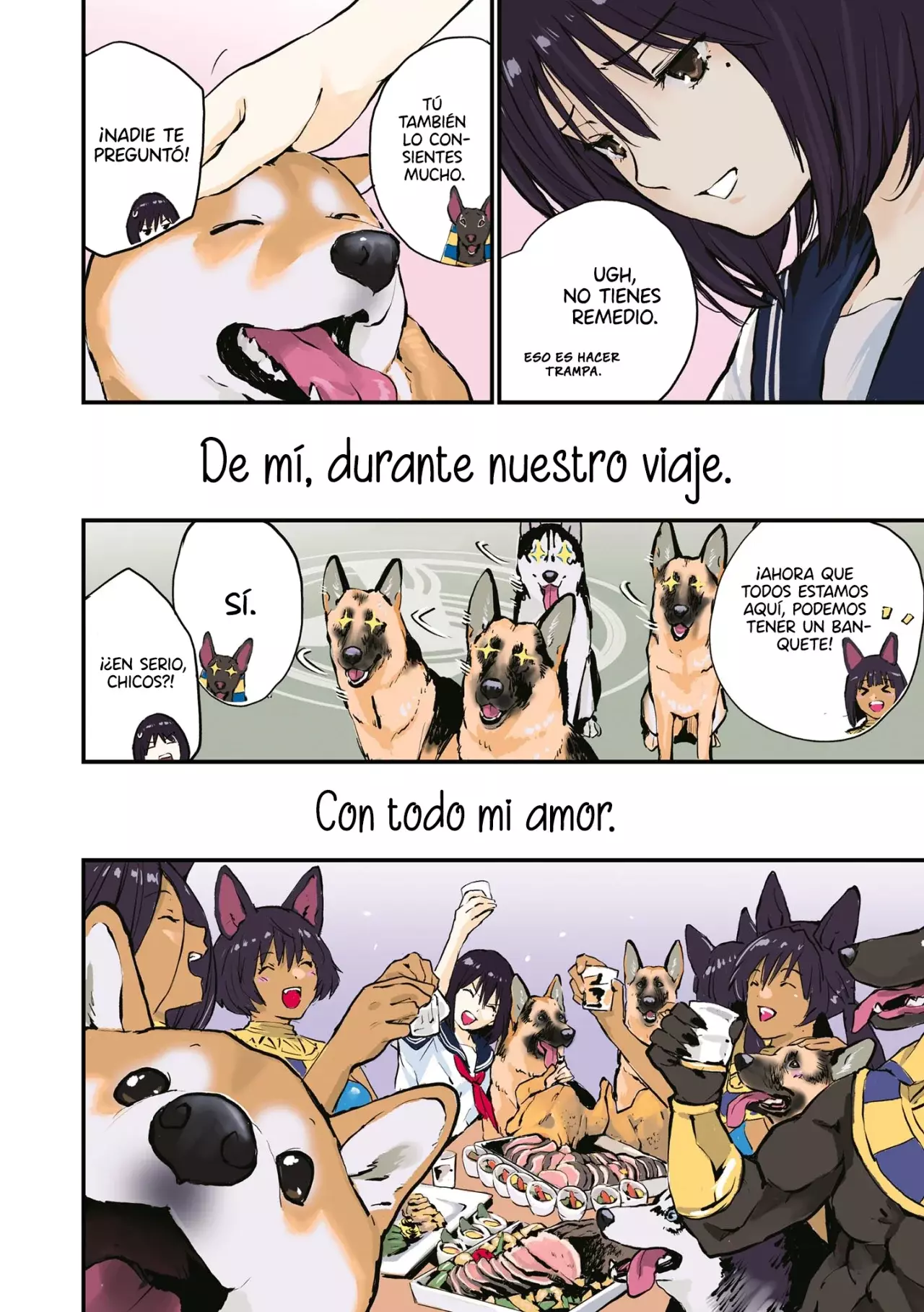 Read Sekai no Owari ni Shiba Inu to ES Manga Online