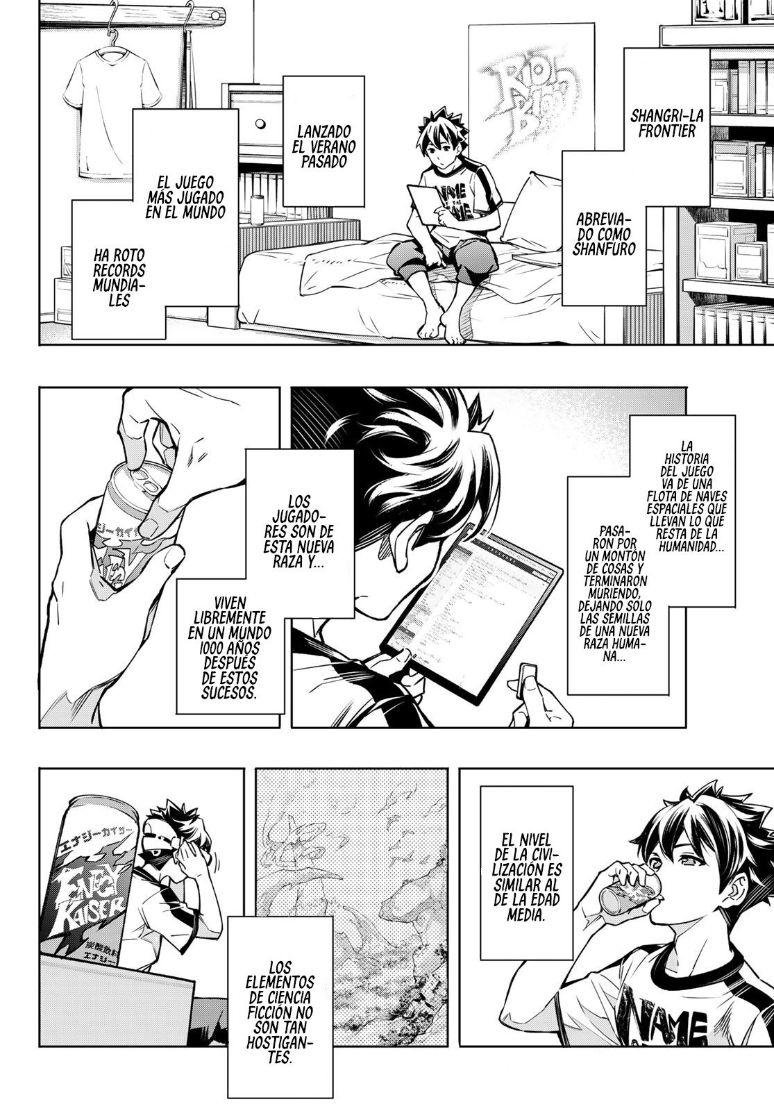 Read Shangri-La Frontier_ Shitty Games Hunter Challenges Godly Game  ES Manga Online