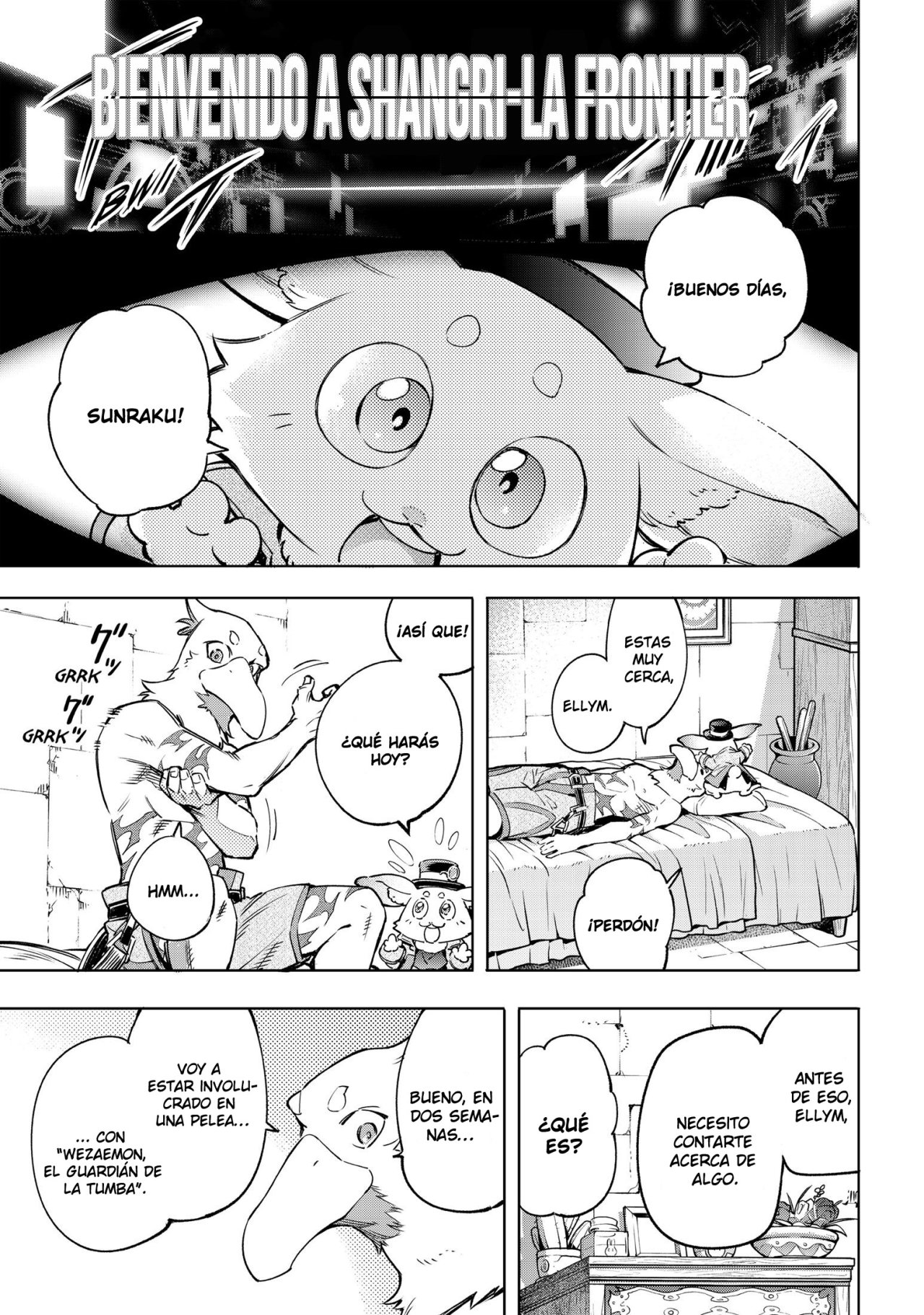 Read Shangri-La Frontier_ Shitty Games Hunter Challenges Godly Game  ES Manga Online