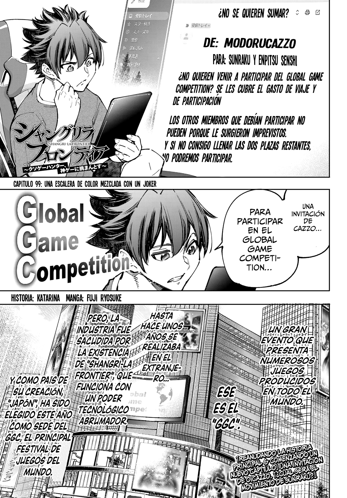 Read Shangri-La Frontier_ Shitty Games Hunter Challenges Godly Game  ES Manga Online