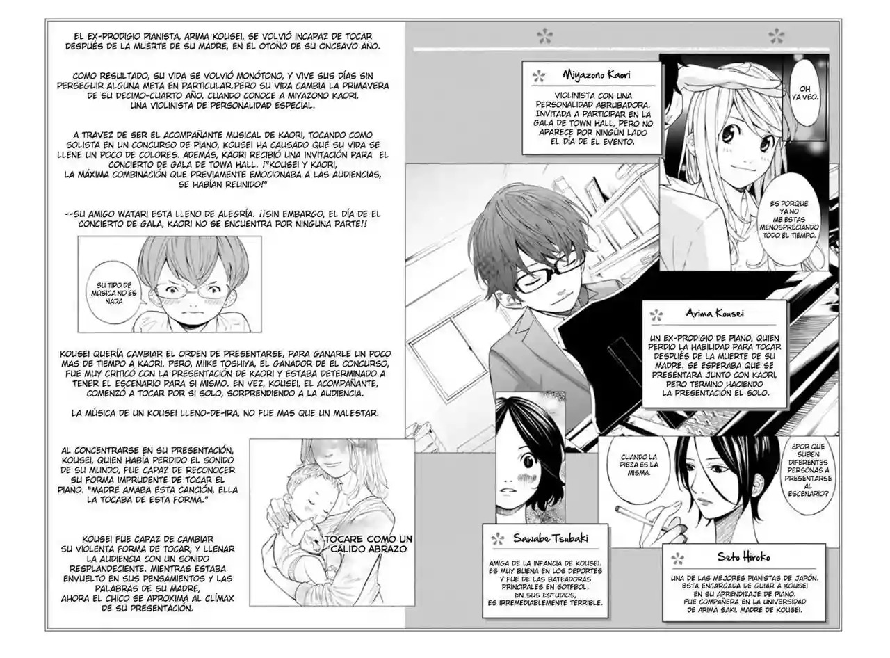 Read Shigatsu wa Kimi no Uso ES Manga Online