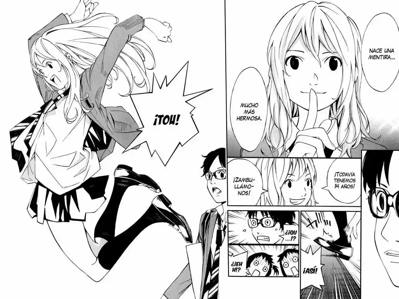 Read Shigatsu wa Kimi no Uso ES Manga Online