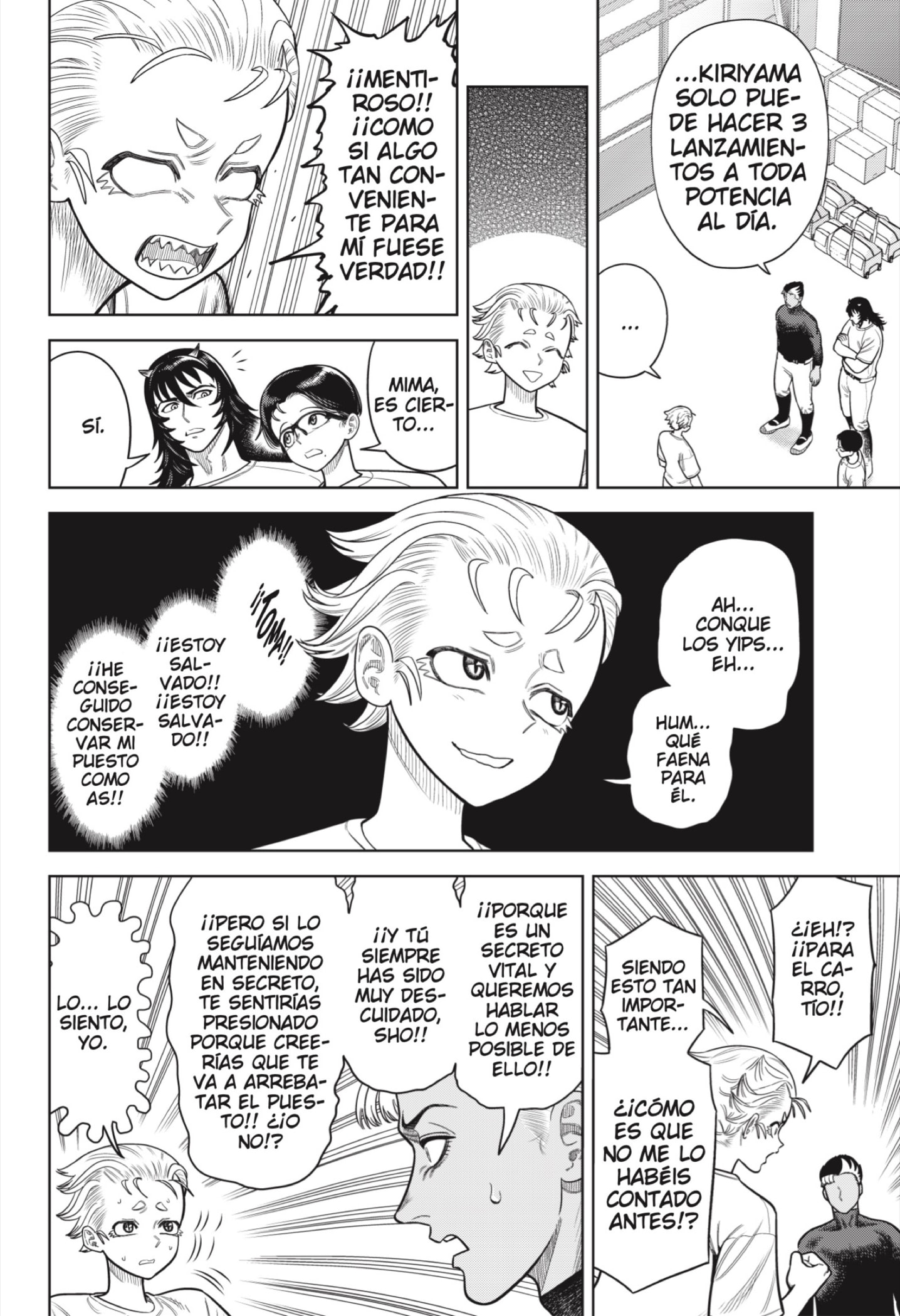 Read Strikeout Pitch ES Manga Online