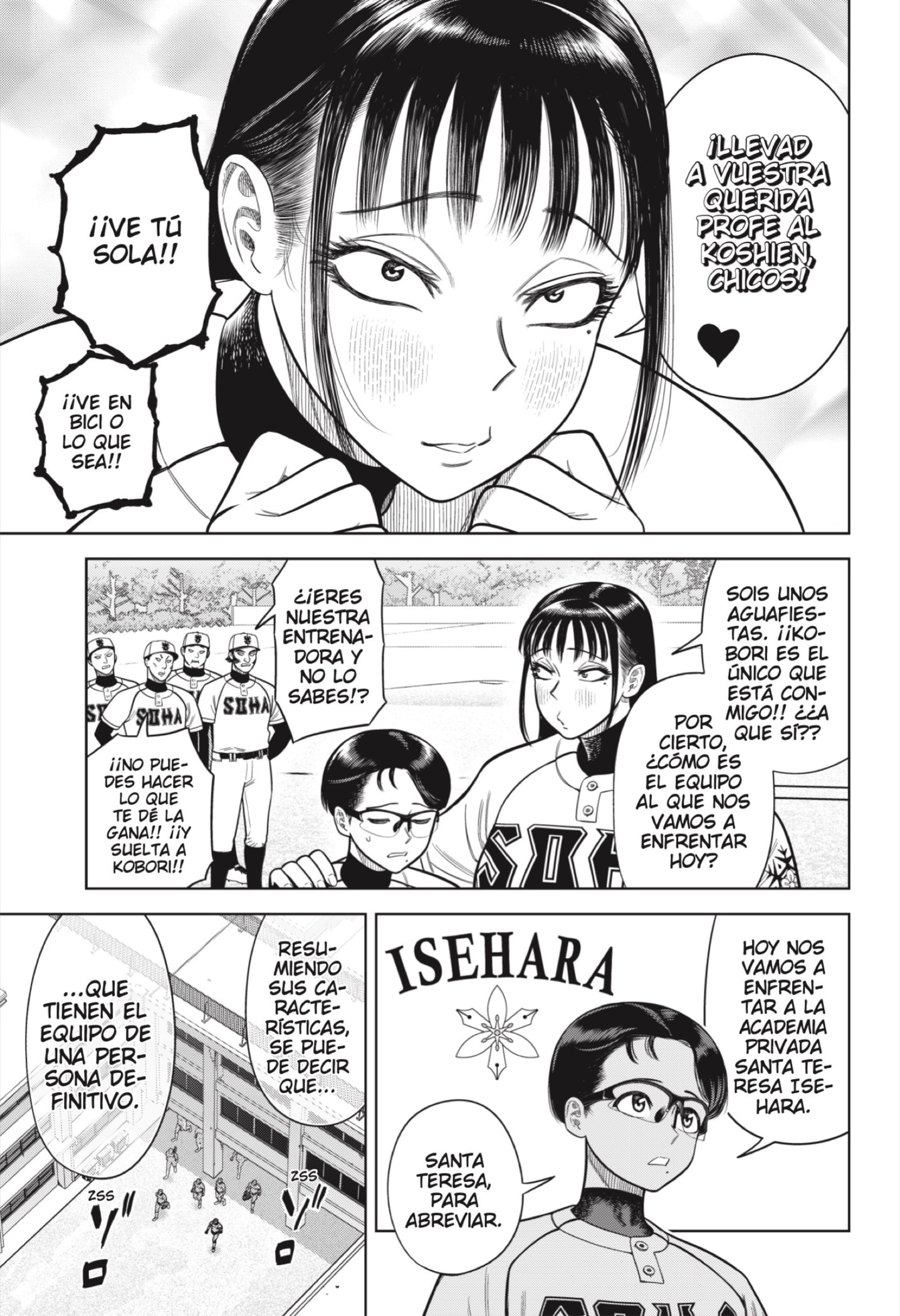 Read Strikeout Pitch ES Manga Online