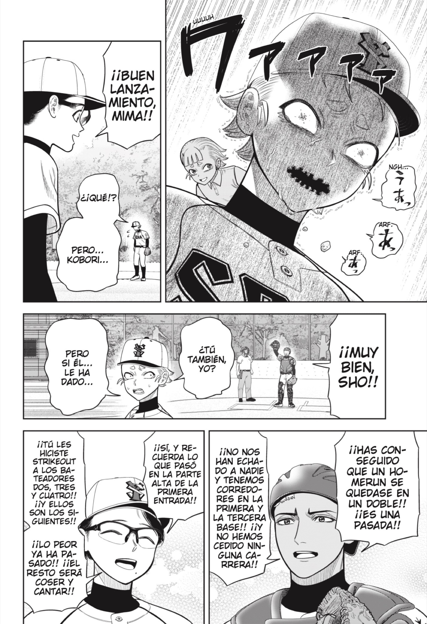 Read Strikeout Pitch ES Manga Online