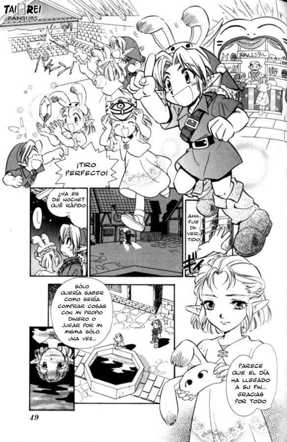 Read The legend of zelda - Ocarina of time ES Manga Online