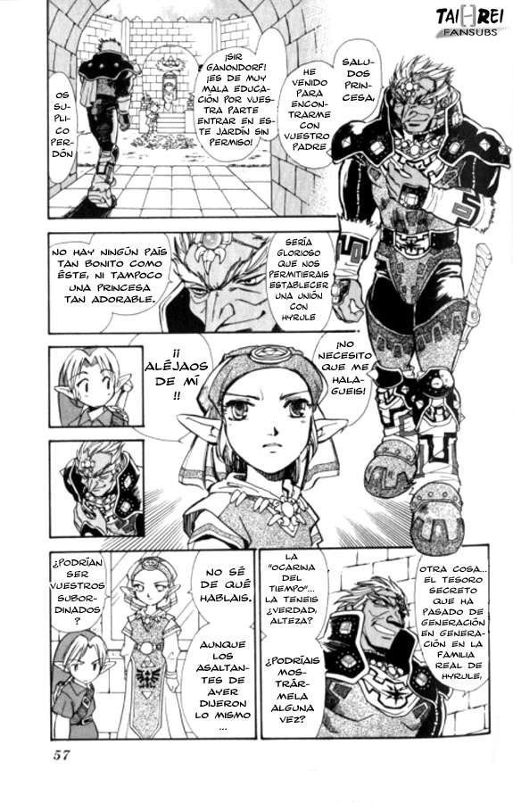 Read The legend of zelda - Ocarina of time ES Manga Online