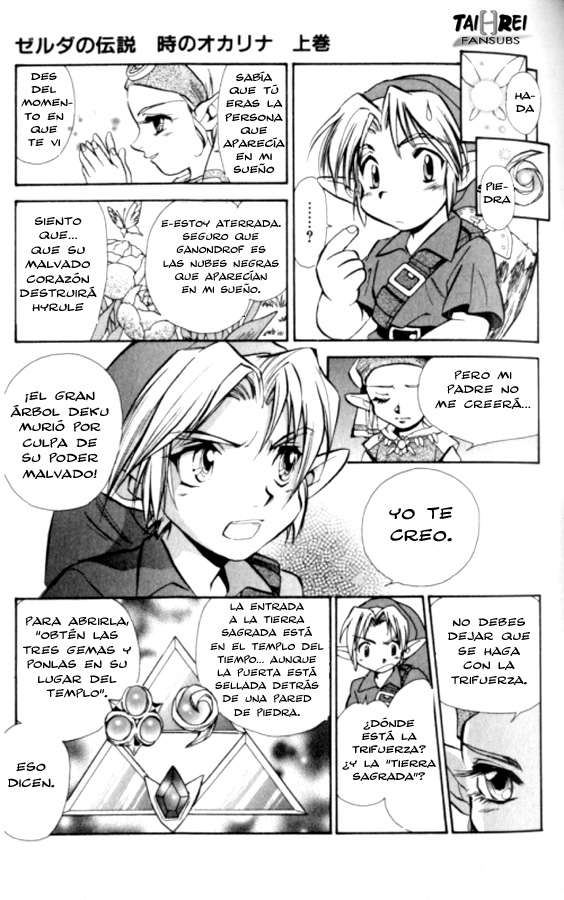 Read The legend of zelda - Ocarina of time ES Manga Online