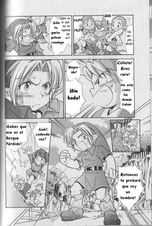 Read The legend of zelda - Ocarina of time ES Manga Online