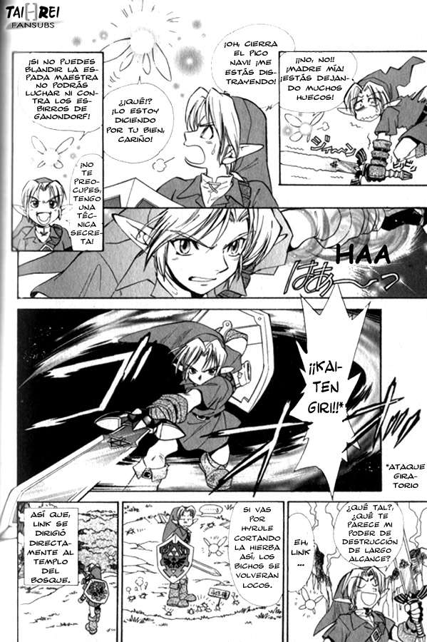 Read The legend of zelda - Ocarina of time ES Manga Online