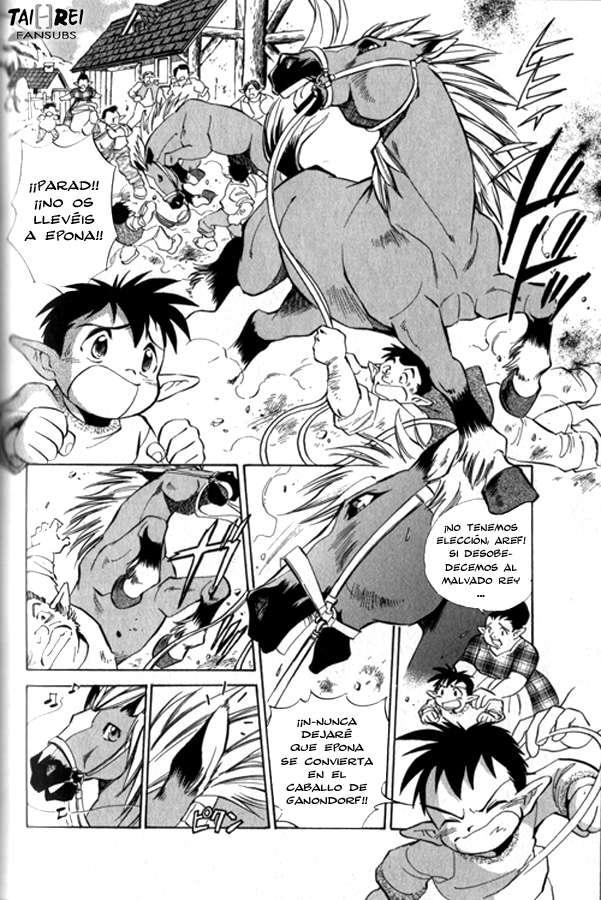 Read The legend of zelda - Ocarina of time ES Manga Online