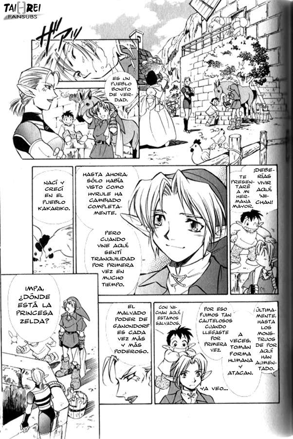 Read The legend of zelda - Ocarina of time ES Manga Online