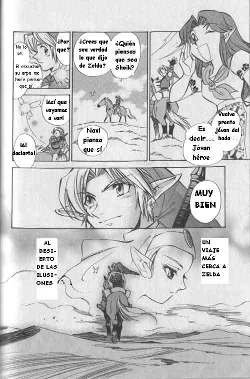 Read The legend of zelda - Ocarina of time ES Manga Online