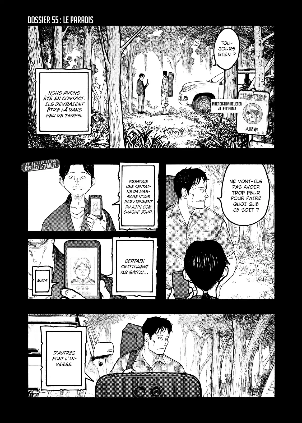 Read Ajin FR Manga Online