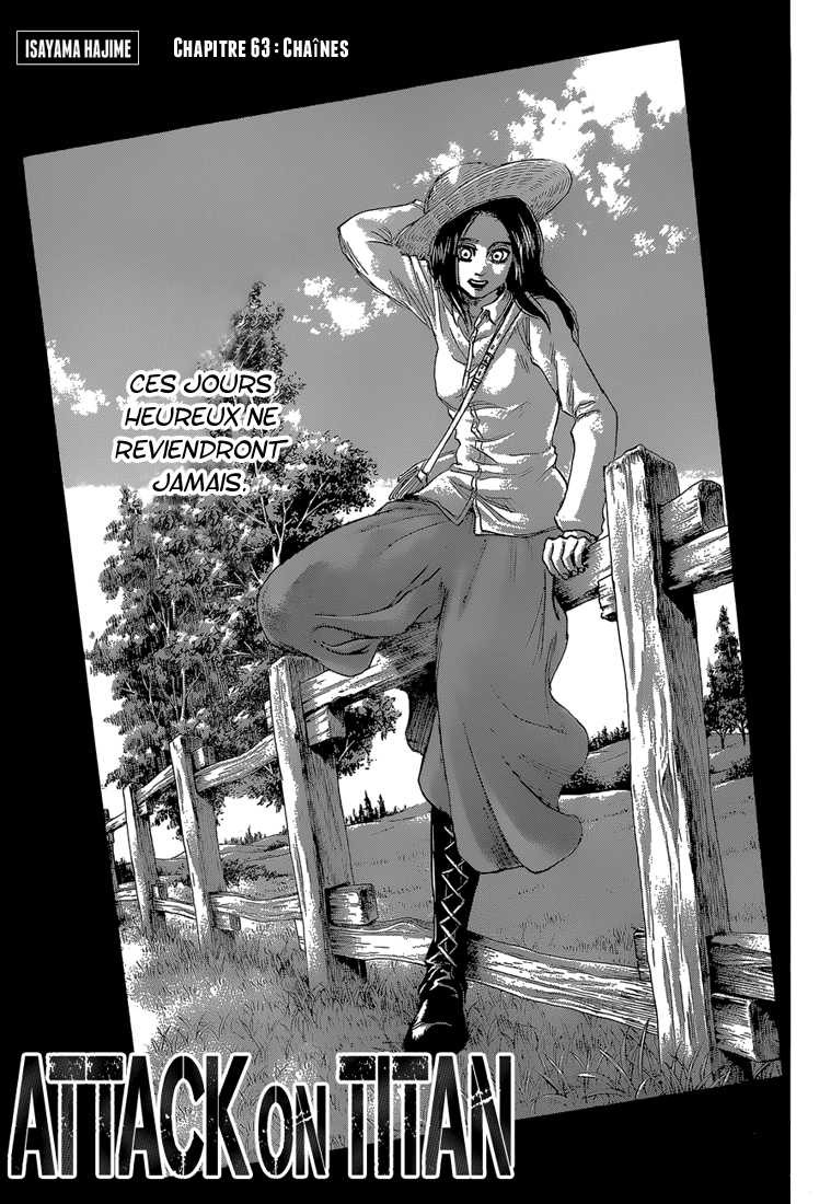 Read Attaque des titans FR Manga Online