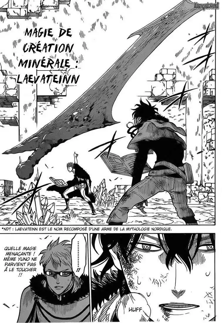 Read Black Clover FR Manga Online