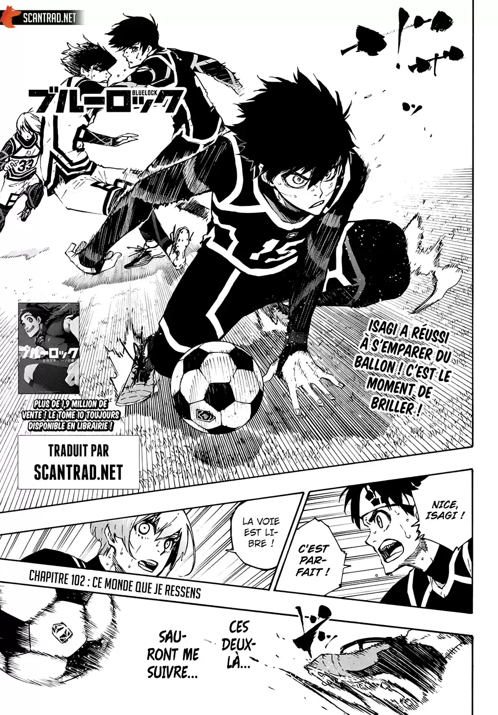 Read Blue Lock FR Manga Online