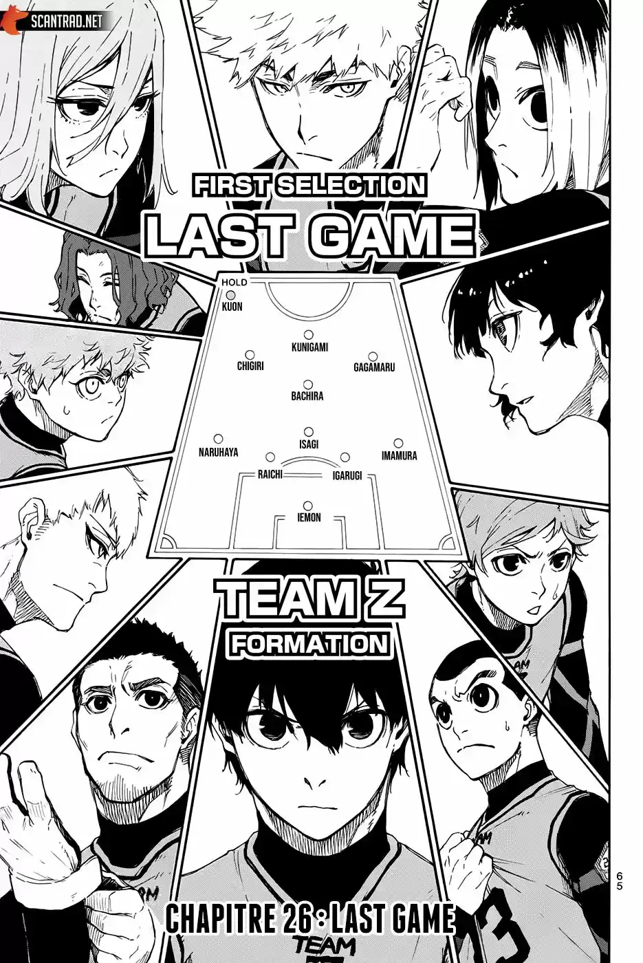 Read Blue Lock FR Manga Online