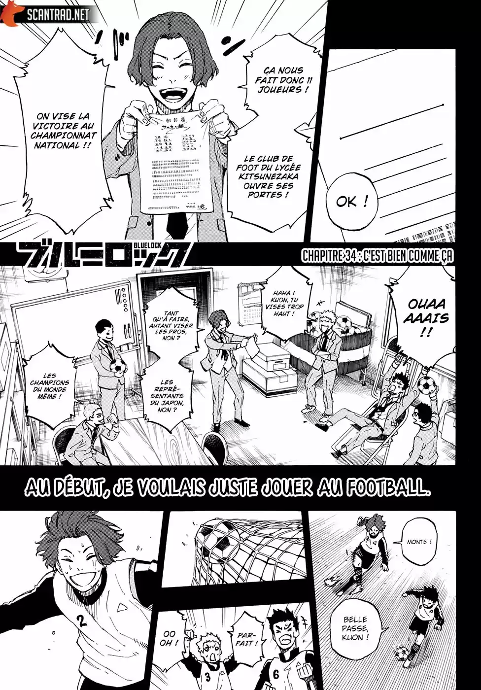 Read Blue Lock FR Manga Online