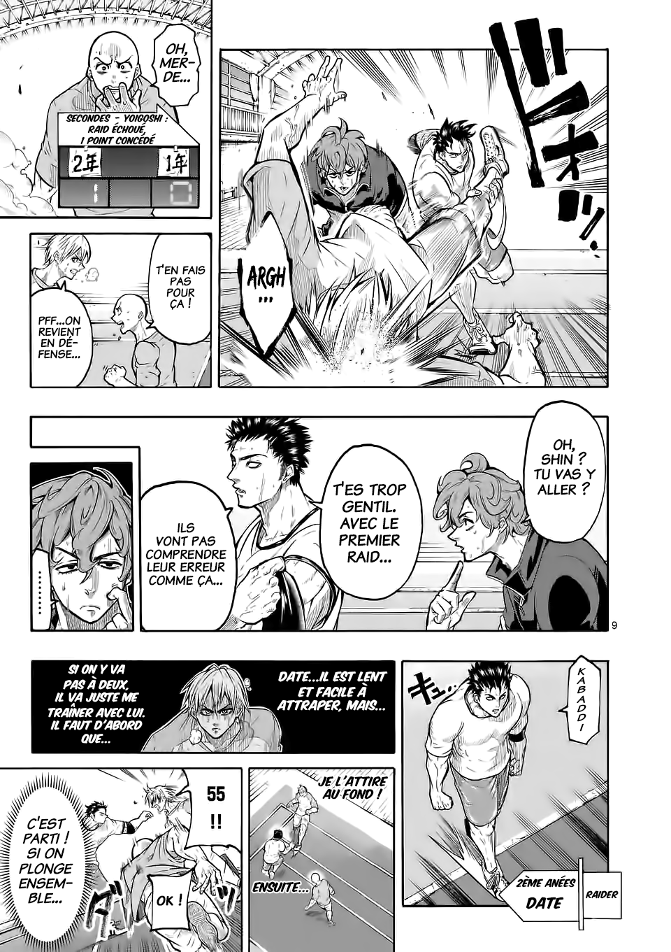 Read Burning Kabaddi FR Manga Online