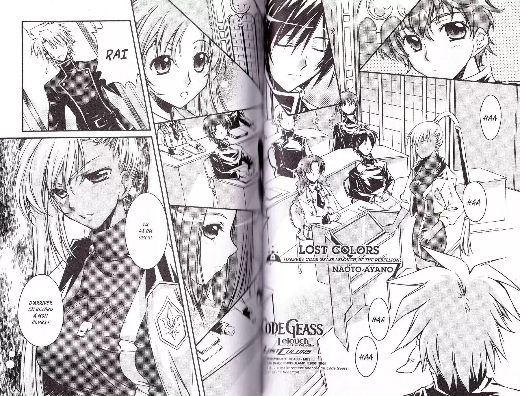 Read Code Geass  Queen For Boys FR Manga Online
