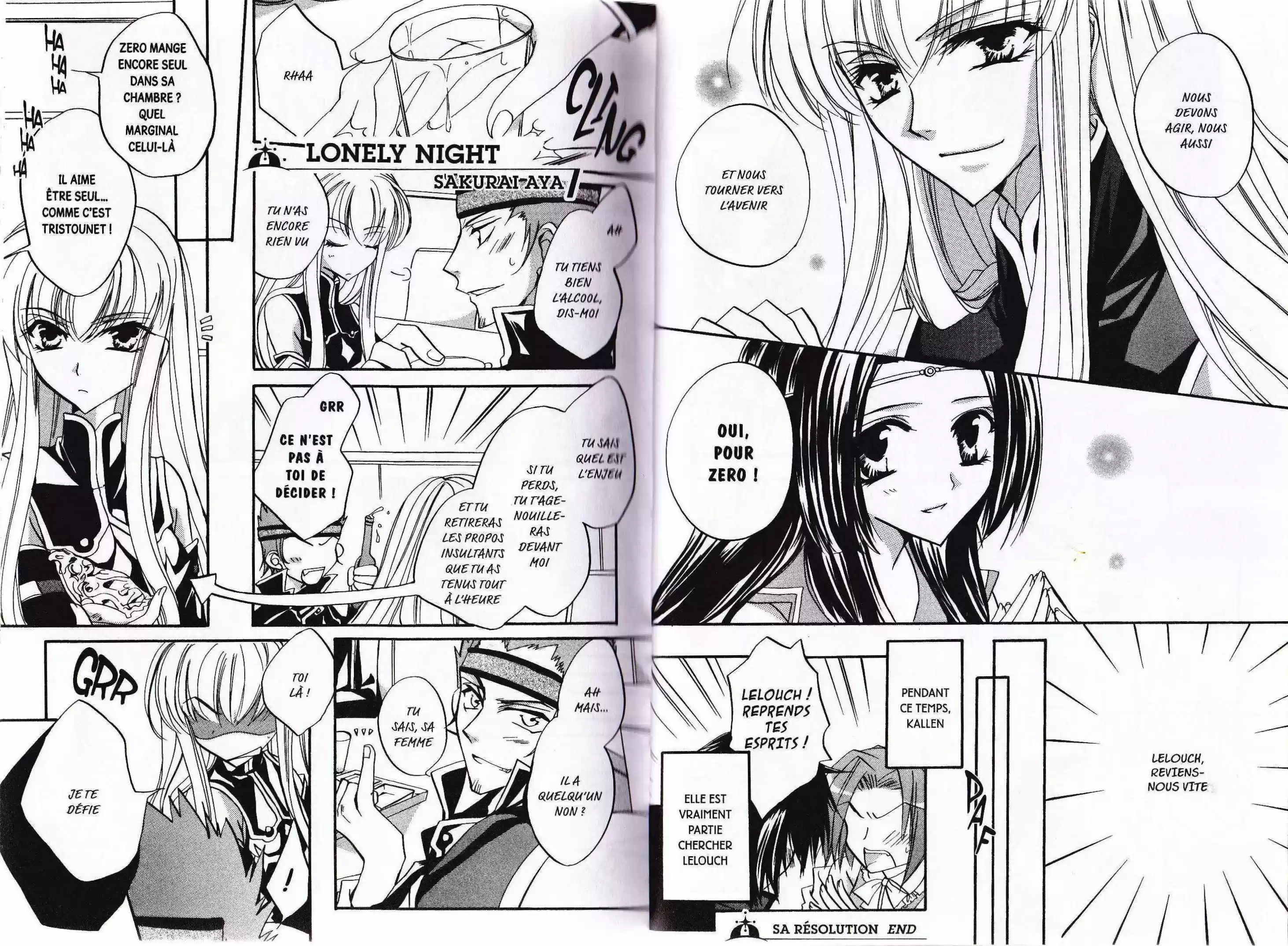 Read Code Geass  Queen For Boys FR Manga Online