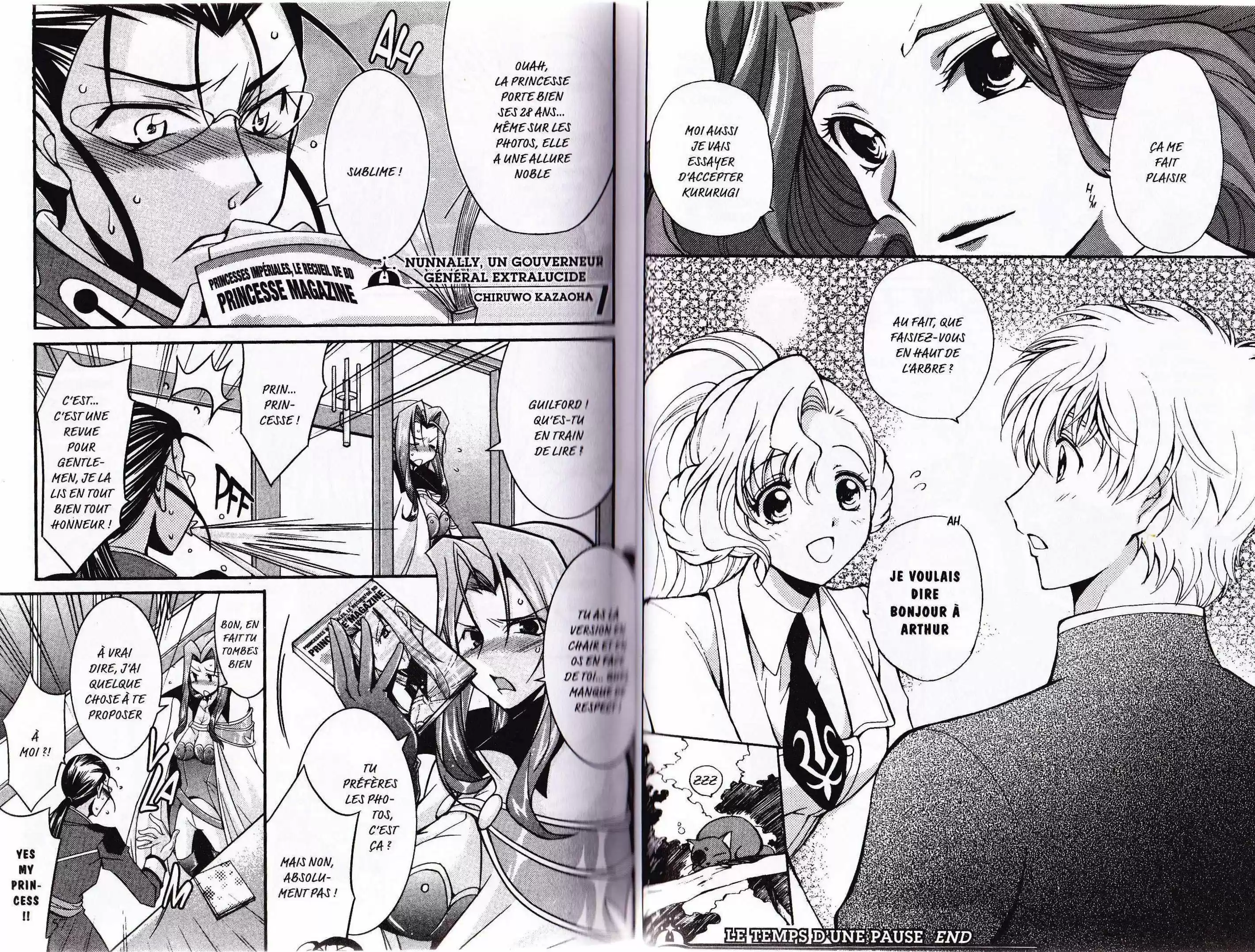 Read Code Geass  Queen For Boys FR Manga Online