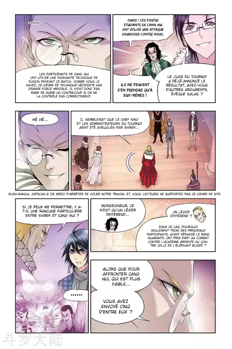Read Combat Continent - Douluo Dalu FR Manga Online