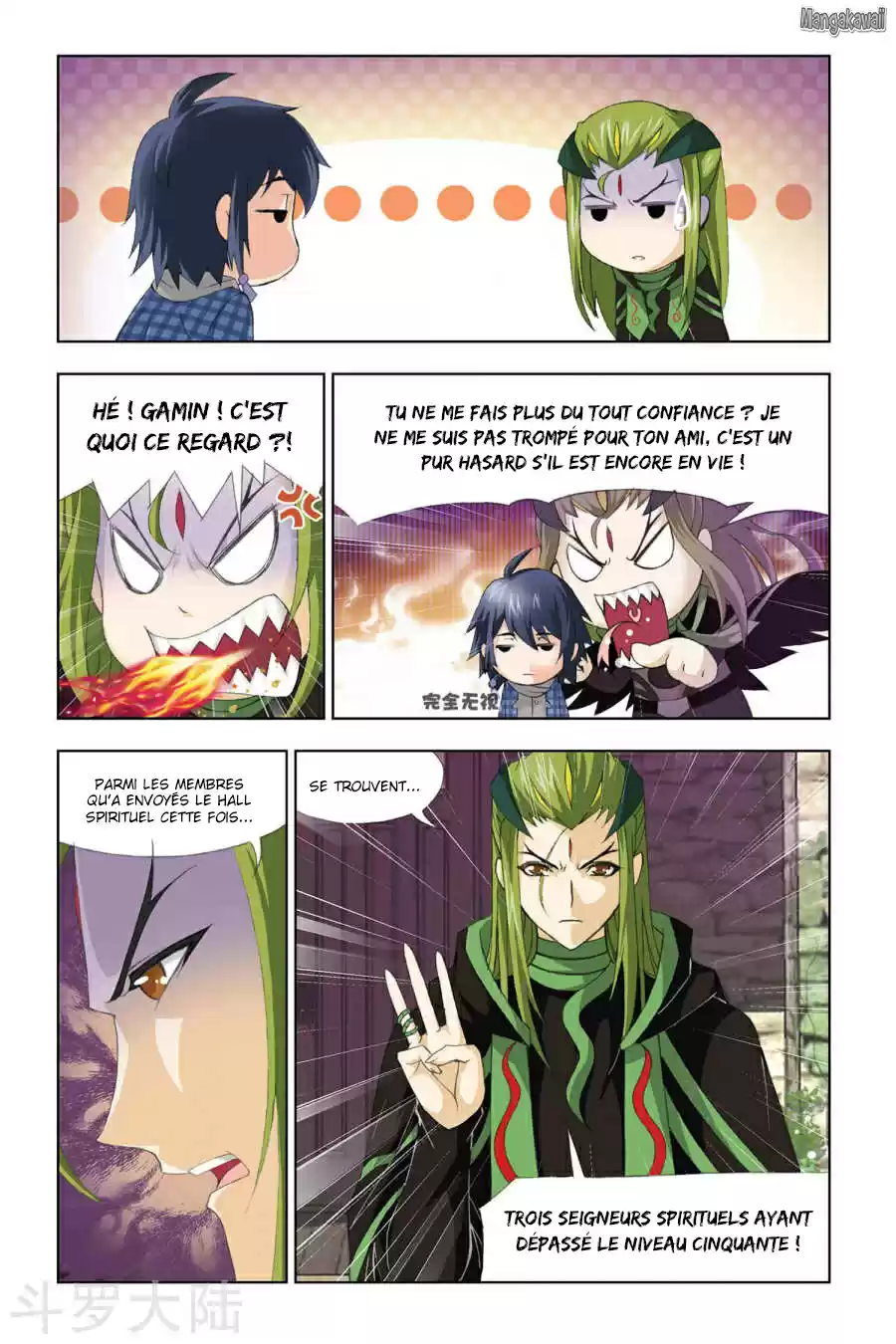 Read Combat Continent - Douluo Dalu FR Manga Online