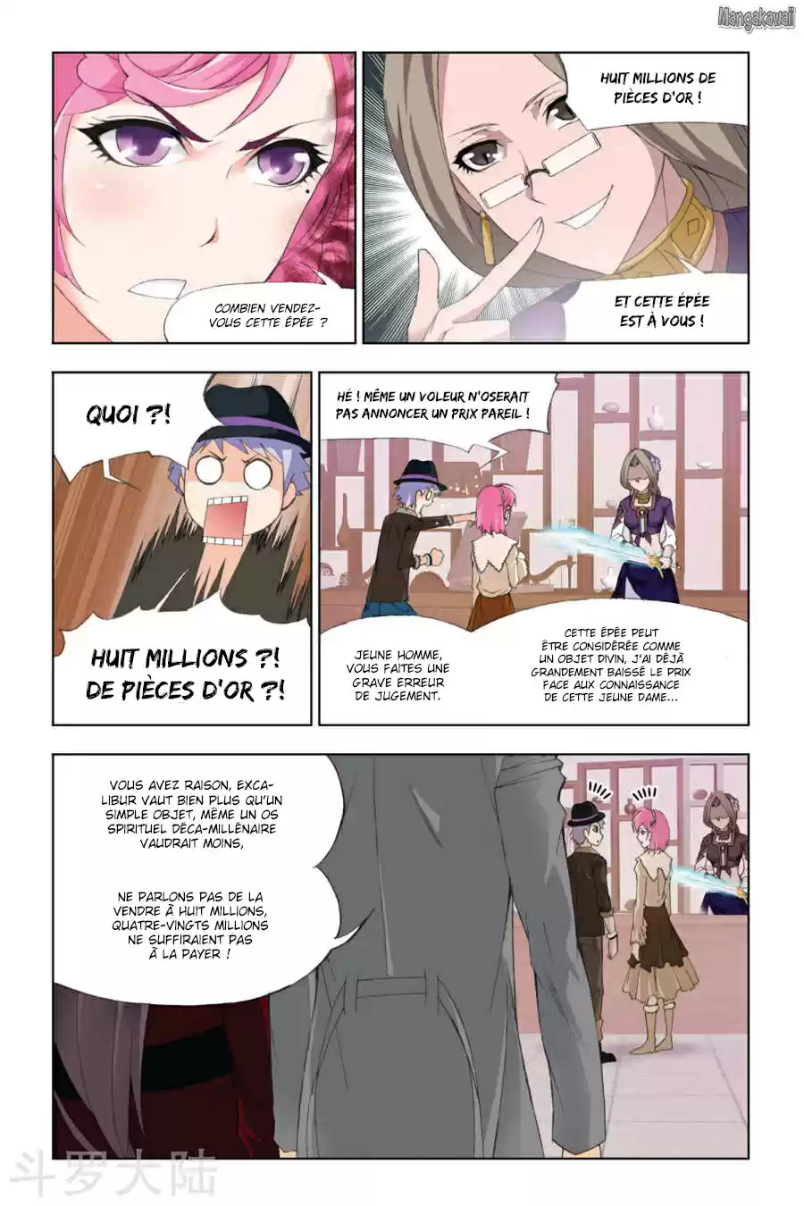 Read Combat Continent - Douluo Dalu FR Manga Online