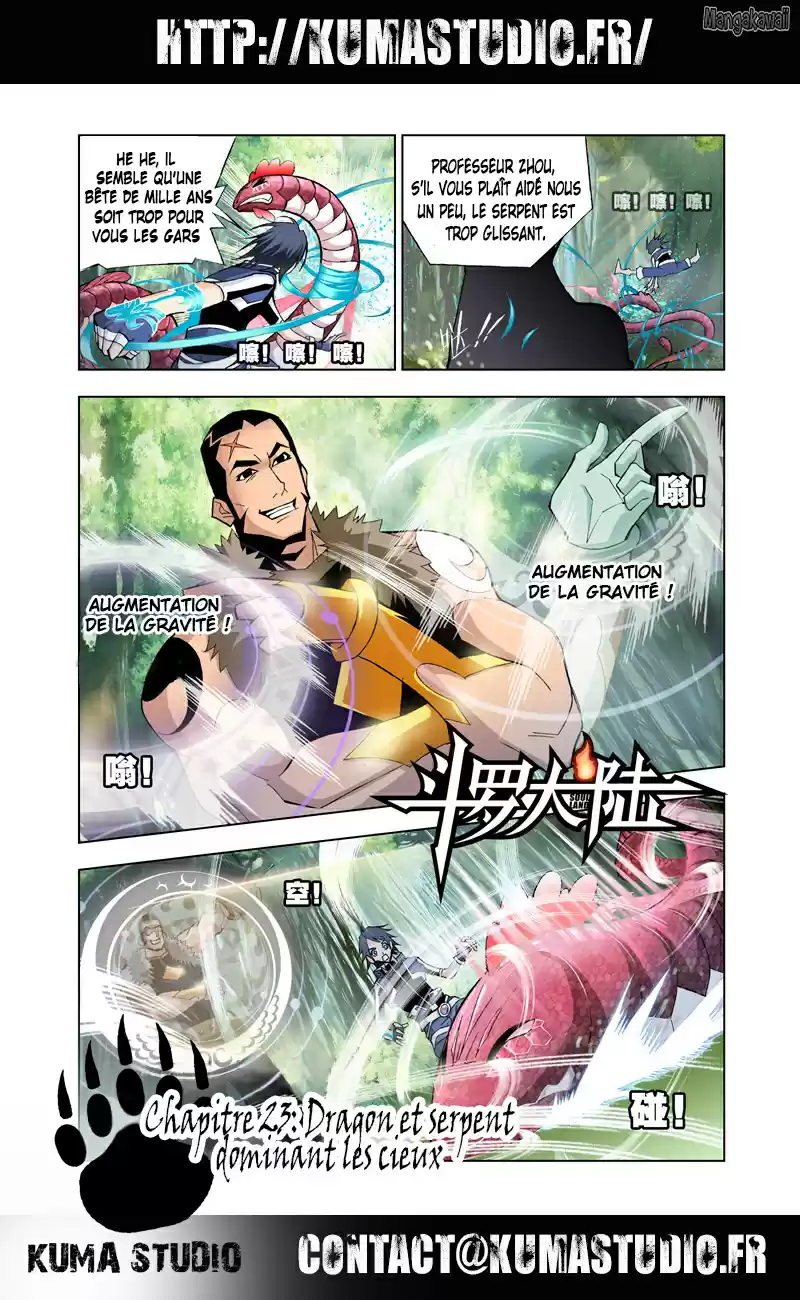 Read Combat Continent - Douluo Dalu FR Manga Online