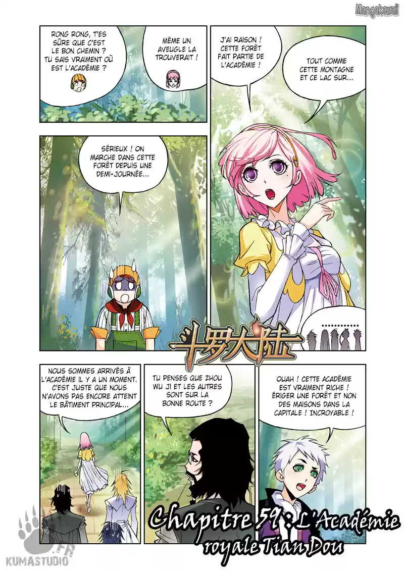 Read Combat Continent - Douluo Dalu FR Manga Online